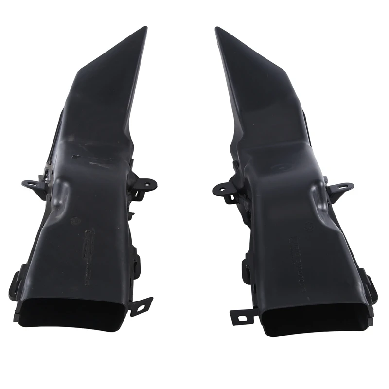 2 шт. левый + правый воздуховод черный ABS для BMW 3 серии F35 320Li 328Li 335Li 328Lix 316Li тормоз