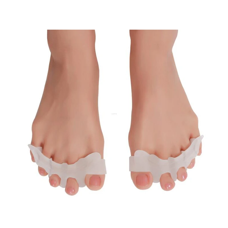 2 pieces of thumb redressing silicon bunion rectification toe straightening device | Красота и здоровье