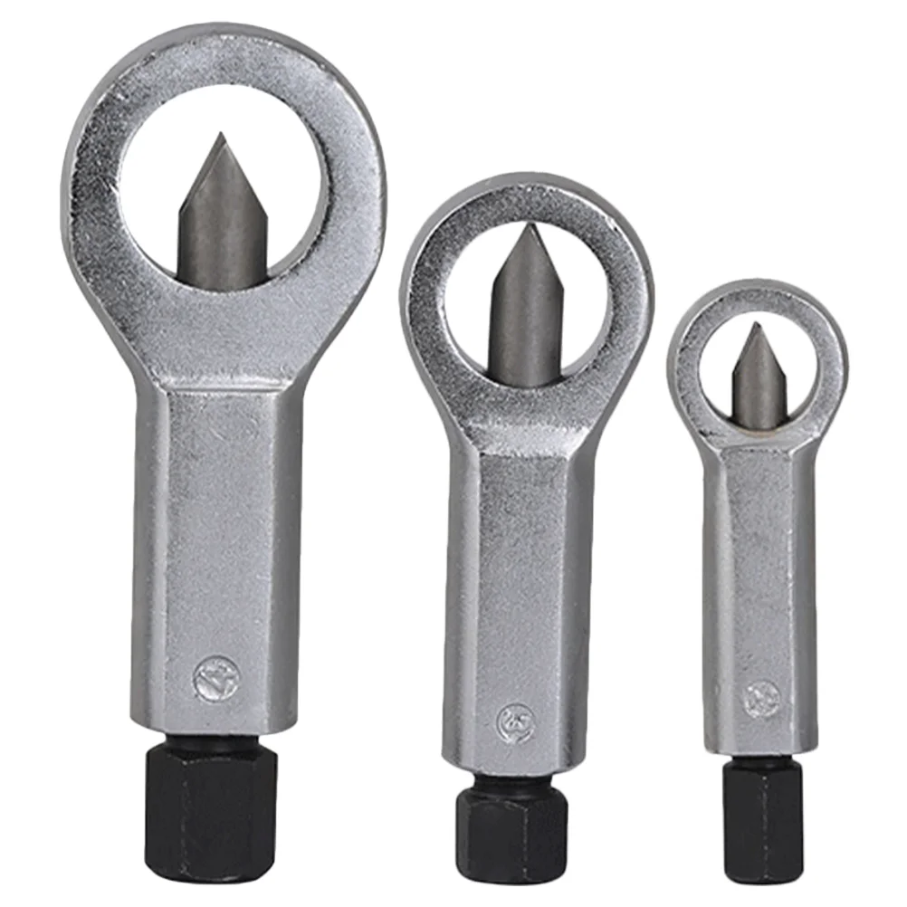 

3pcs Nut Nut Extractor Heavy Duty Nut Splitter Rusted Nut Removal Tool