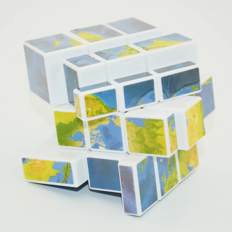 Образовательная карта Кубик из трех заказов наклейка особой формы 3x3