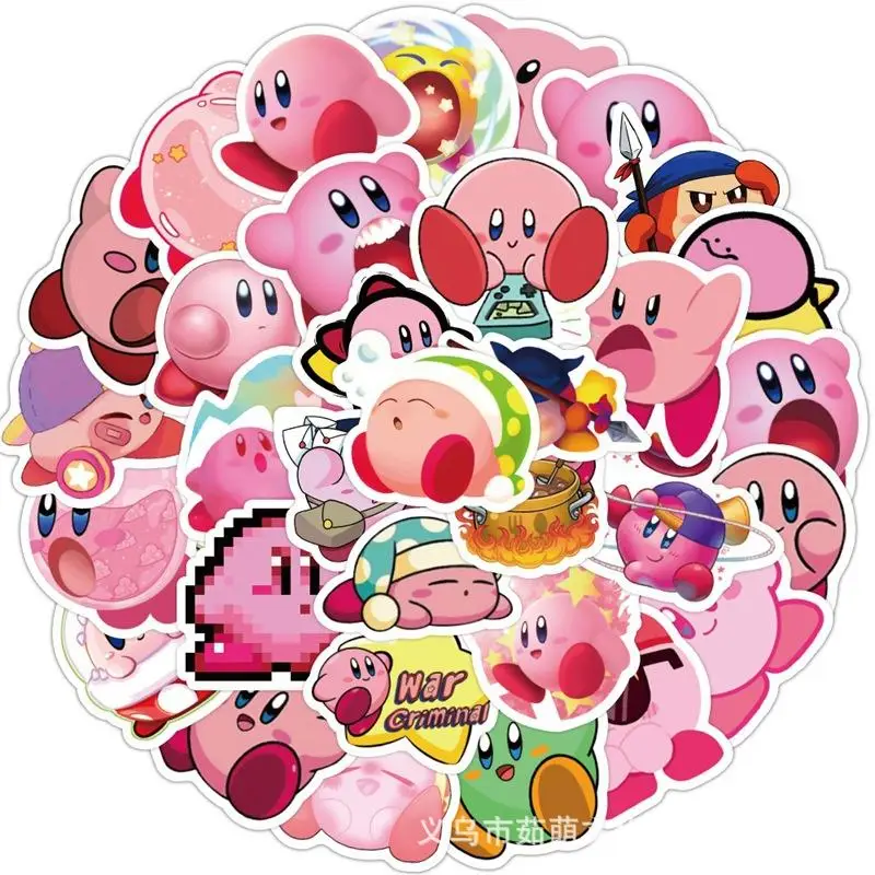 Мульти Стили Аниме стикер Miffy Sanrio Kuromi Стич Снупи My melody Kirby 40/50 шт. милые стикеры s