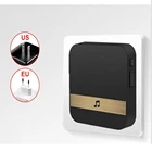 Приемник дверного звонка Ding Dong, 90-250 В переменного тока, 52 колокольчика, дБ, Wi-Fi, видеозвонок с камерой, внутренний звонок 32 ГБ, TF карта