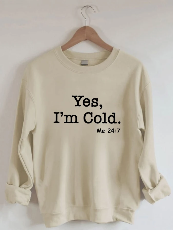Crew Neck Casual Sweatshirt