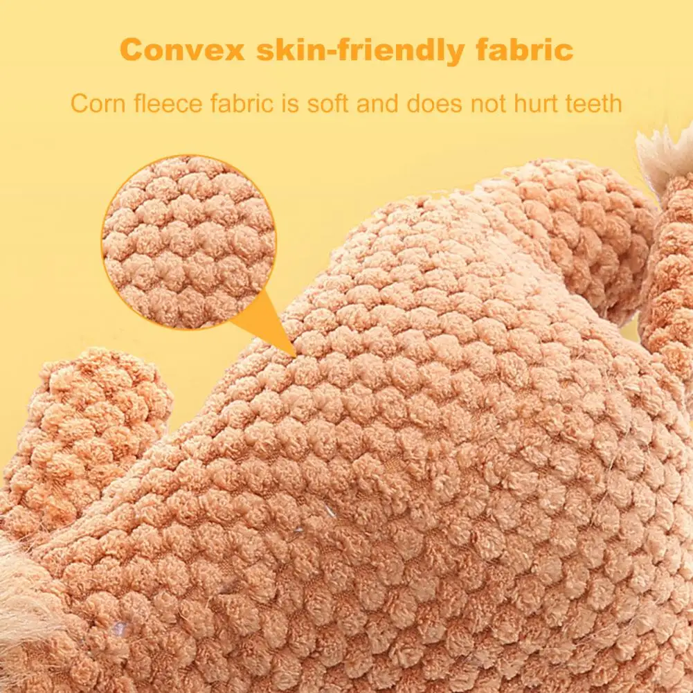 Писклявая плюшевая игрушка для собак мягкие игрушки в виде льва/волка/слон с