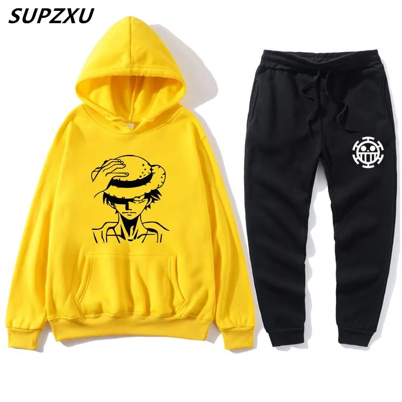 SUPZXU цельный костюм с аниме принтом Толстовка брендовый спортивный комплект 2020