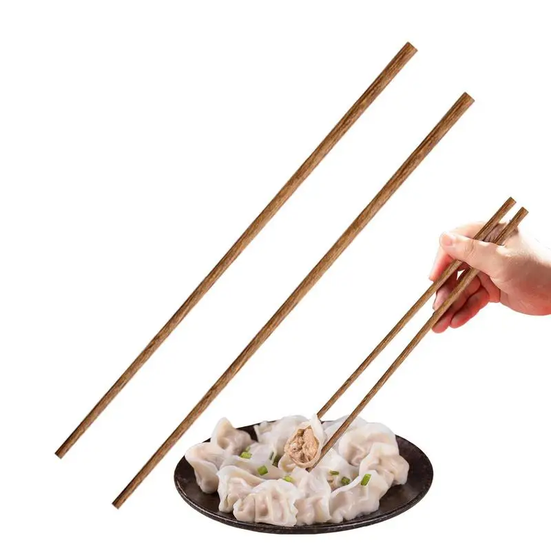 Long Chopsticks Ergonomic Extended Frying Chopsticks Anti-Slip Cooking Chopsticks Long Kitchen Gadgets For Noodles Frying Hotpot