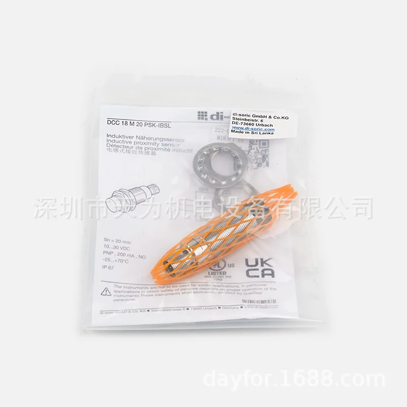 Индуктивный датчик приближения Agent DCC 18 M 20 PSK-IBSL, Германия, Dessoruidi-soric (art.: 3920da95cc9c8) - 3920da95cc9c8