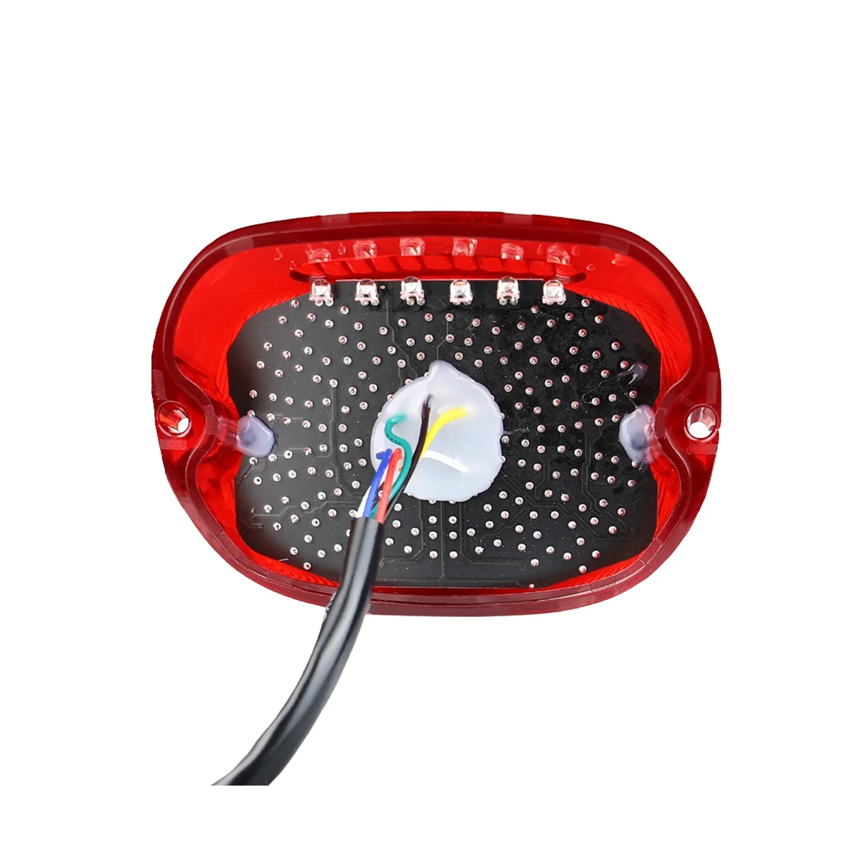 Новый мотоциклетный задний фонарь для Sportster XL883 1200 Touring RoadDyna Fat Boy черный 12 В