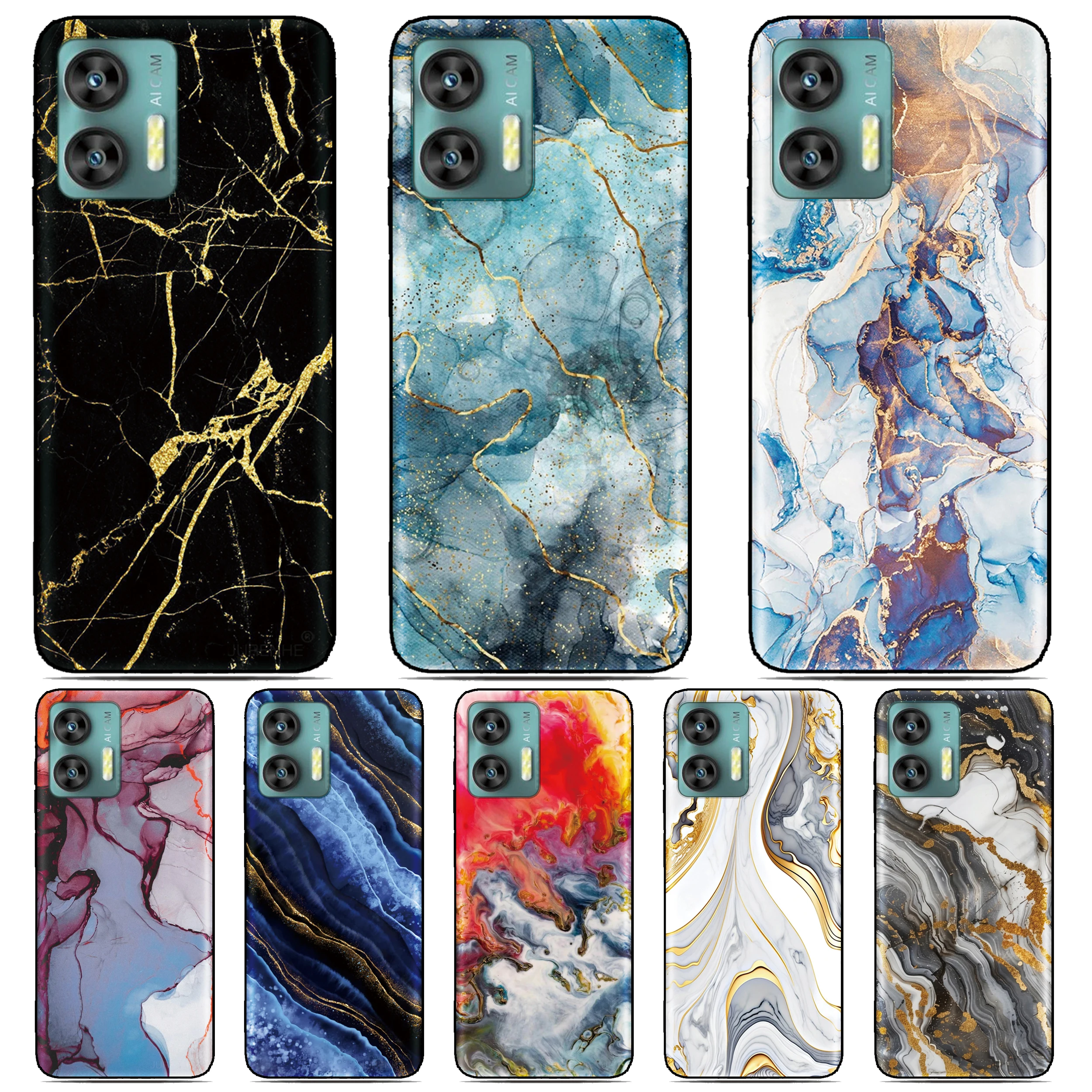 Фото Чехол для телефона с мраморным рисунком для LG Wing Velvet K40s K42 K20 K52 K51 K41s K50 Q6 Q7 G7 G6 G8X G8s V50 V60 ThinQ Stylo 5 6 №1