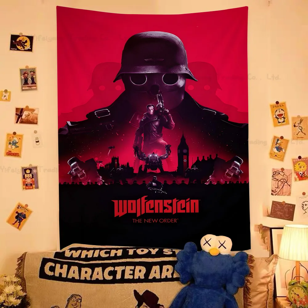 Волкenstein хиппи настенные гобелены искусство научная фантастика комната домашний