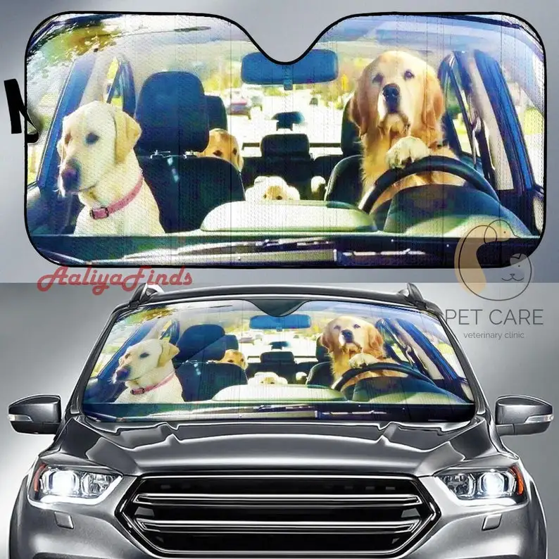 

Dog Driving Auto Sun Shades Amazing Best Gift Ideas 2022