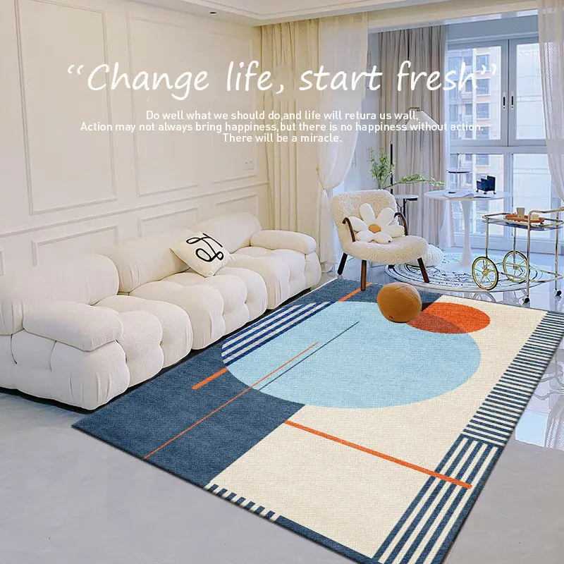 

Carpet Super Soft Nordic Modern Decoration Bedroom Decor Living Room Sofa Large Area Covered with Area Carpet Living Room Rugs