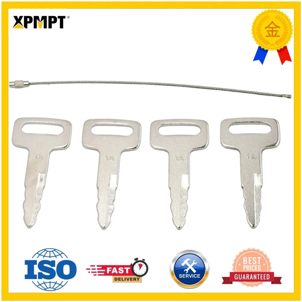 Фото 4 шт. ключей зажигания 1A KEY00-GB01A NIS-1A для погрузчиков Nissan №4