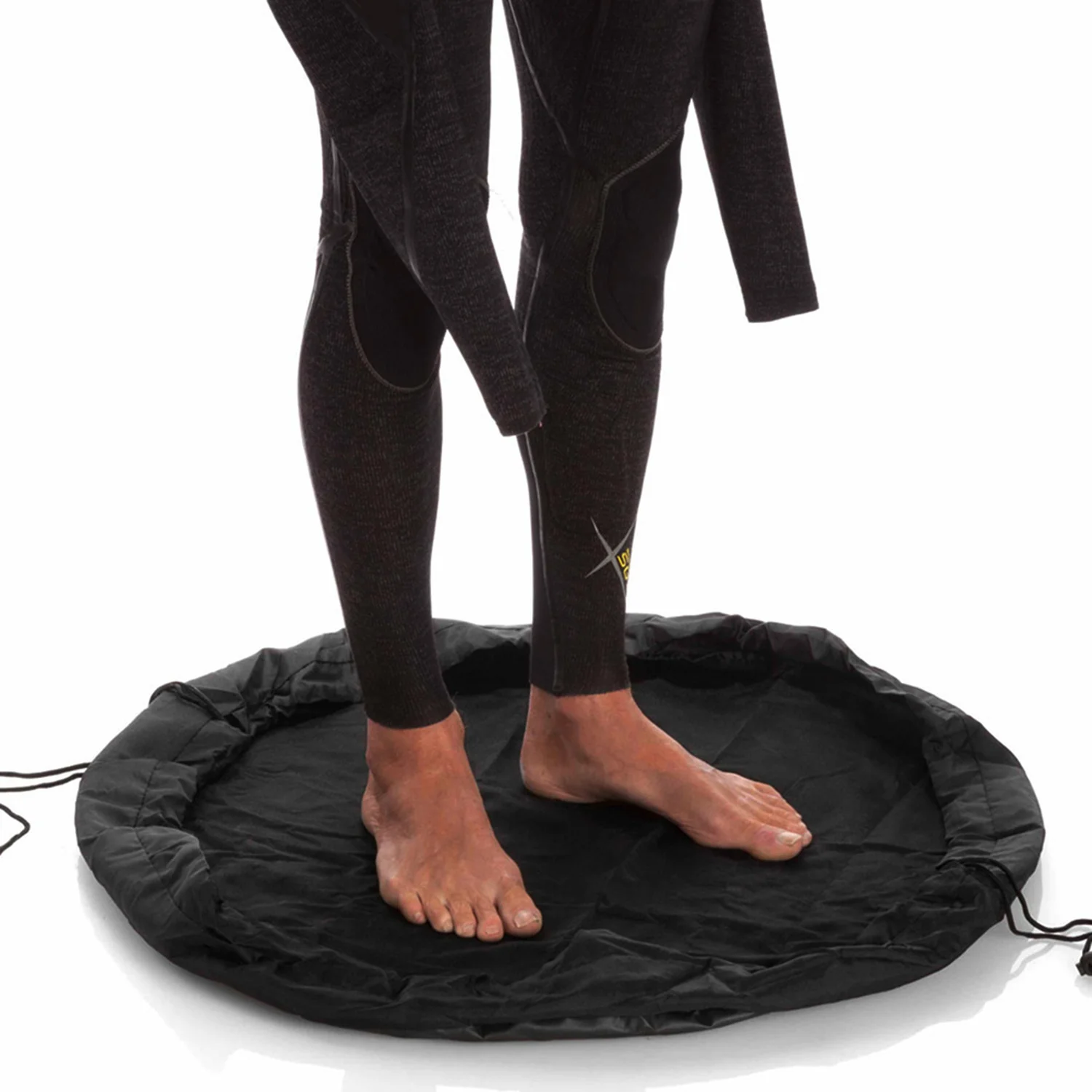 600D Wetsuit Clothes Storage Bag Black Portable Foldable Universal Waterproof Beach Surf Clothes Changing Pad