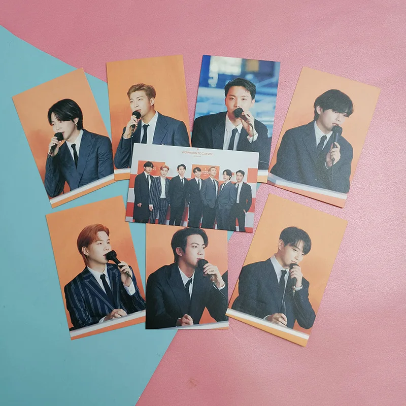 

8pcs/set KPOP Group Photocard PTD ON STAGE-LA Picture Cards Photo Cards LOMO Card for Fans