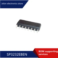 new original sp3232 sp3232eben smd sop 16 interface transceiver integrated ic chip