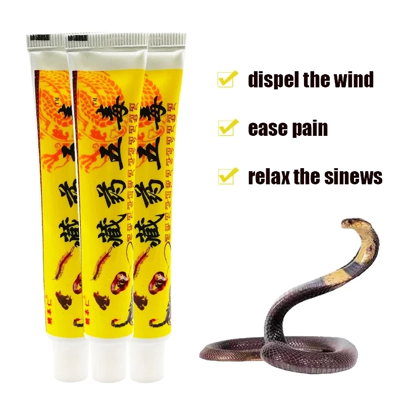 

5Pcs Scorpion Venom Chinese Pain Relieve Cream Rheumatoid Arthritis Joint Back Herbal Analgesic Balm Pain Relief Ointment