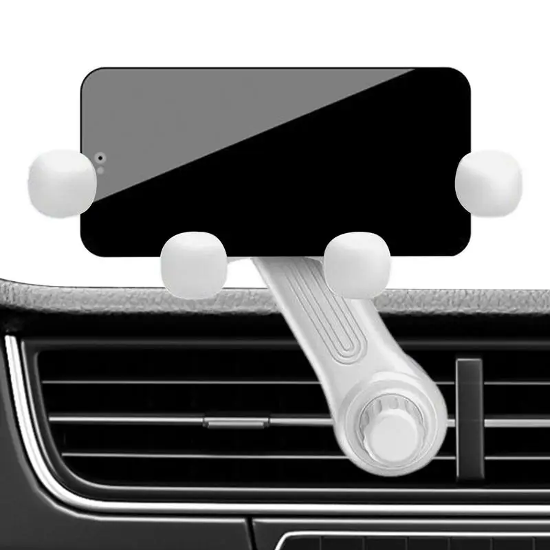 

Автомобильный держатель для телефона с гравитационным датчиком, крепление для телефона для автомобиля, держатель для мобильного телефона с громкой связью и поворотом на 360 градусов, автомобильное крепление для телефона