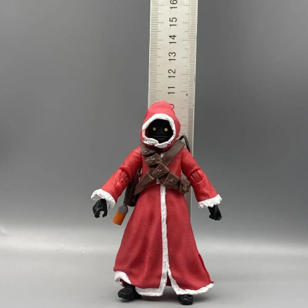 Фото Фигурка Hasbro Star Wars Holiday Edition Jawa, оригинальная, оптовая партия, с дефектами, модель куклы, подарок на день рождения №3