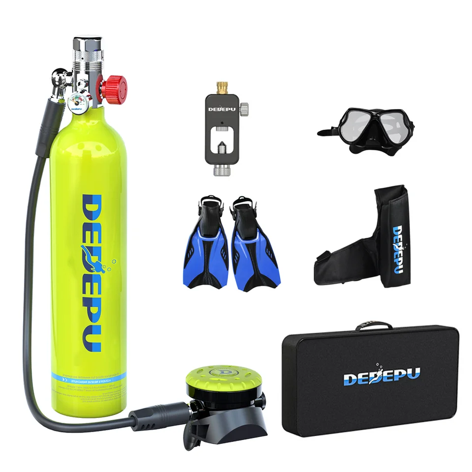 

DEDEPU Diving And Snorkel Scuba Tank Package Diving Kit 1l Swimming Pool Technology Idea Mini Diving Tank Equipment