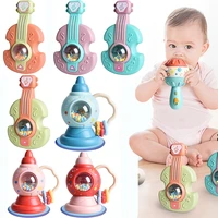 baby rattles toy soft rubber baby hand bell rattles fitness grasping ball cartoon childrens exercise toys early education toys
