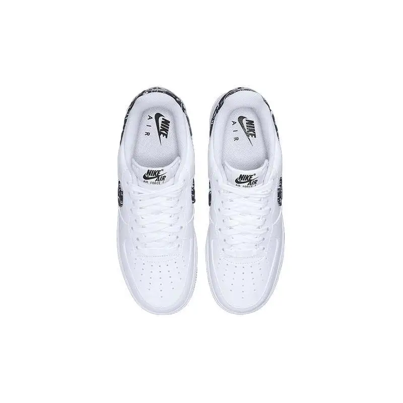 Женские кроссовки Nike Air Force 1 Low ✇ Essential White Black Paisley DH4406-101