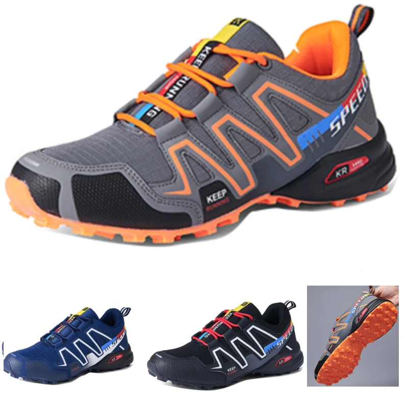 

Men Hiking Shoes Waterproof Breathable Tactical Combat Army Boots Desert Training Sneakers Outdoor Anti-Slip Trekking Shoes