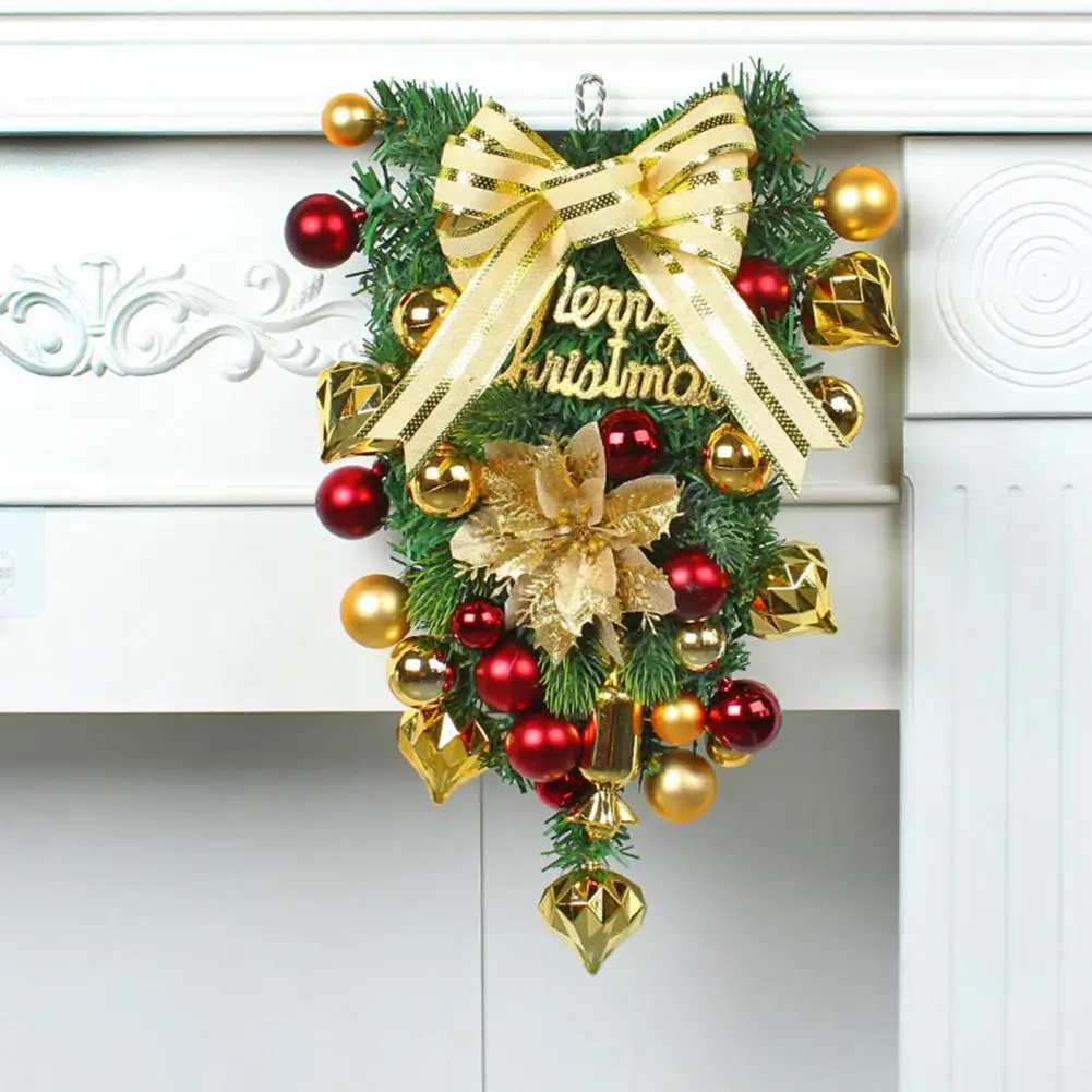 

Greenery Decorations Reusable Green Christmas Branches Door Pendant for Party