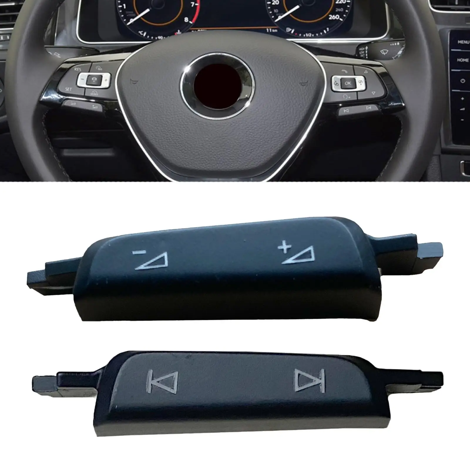 Кнопка на руле автомобиля 5G 0959442 P Прочные запасные автозапчасти Для VW Golf MK7 Arteon
