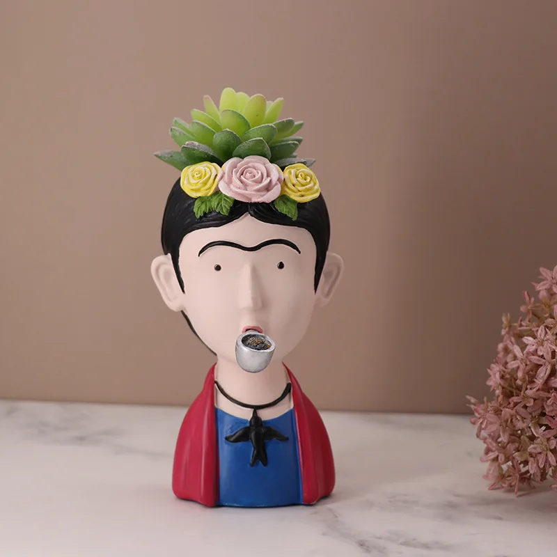 

Creative European and American Cartoon Gardening Home Decorations Living Room Office Desk Decoration Succulents Potted Plants