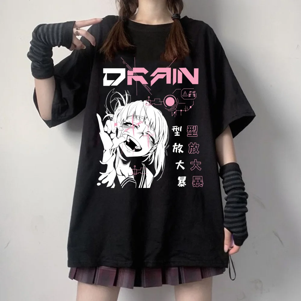 Harajuku Anime Manga Demon Slayer Funny Agatsuma Zenitsu Cartoon Women T- shirt Summer Gothic Men High Quality Short T-shirts - AliExpress