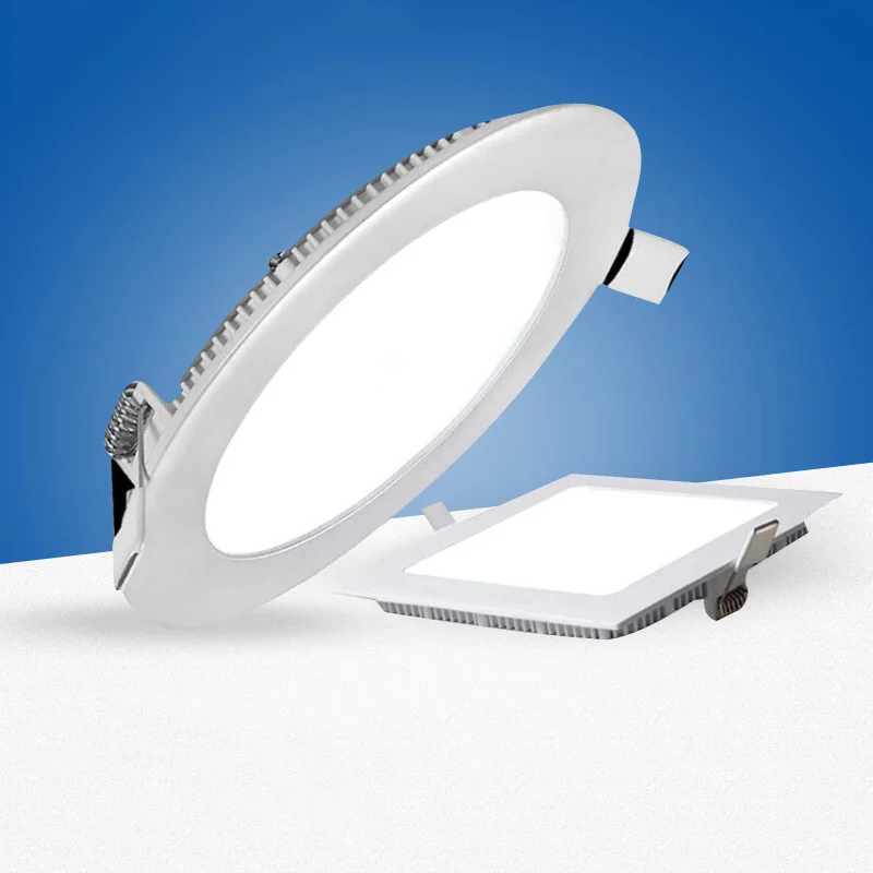 Встраиваемая энергосберегающая потолочная светодиодная панельная лампа