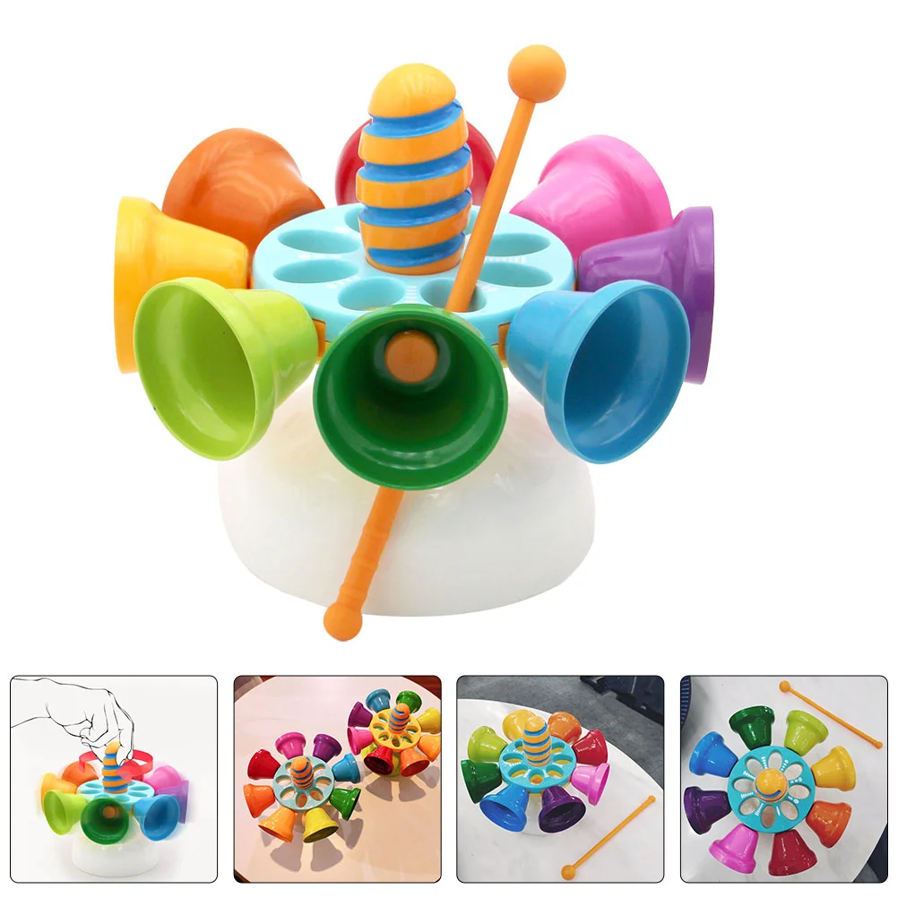 

Rotating Bell Instrument Baby Musical Percussion Toy Kid's Education Preschool Sensory Kids
