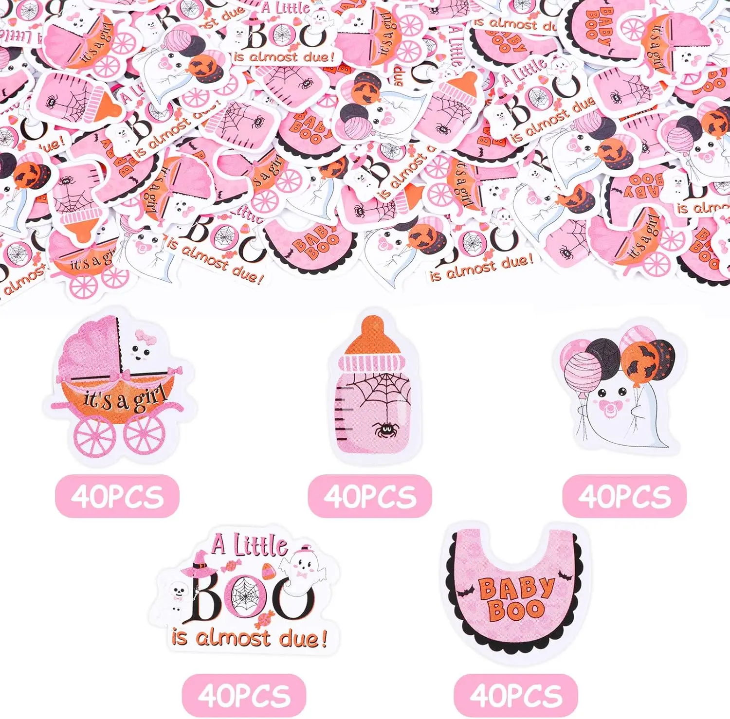 Сюрприз 200 шт тематика Хэллоуин конфетти немного Boo Is почти из-за декора стола