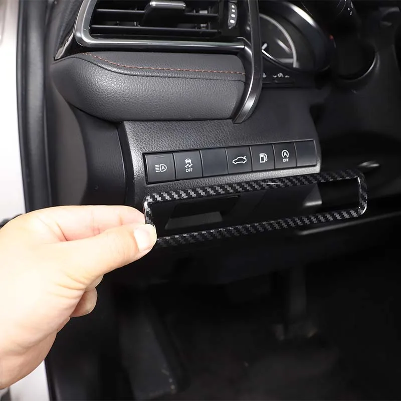 

For Toyota Camry 8th XV70 2018 2019 2020 2021 Headlight Switch Trim Frame Switch Adjustment Frame Car Accessories