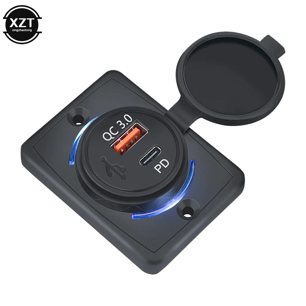 Power Outlet Waterproof For Most 12v/24v Vehicles