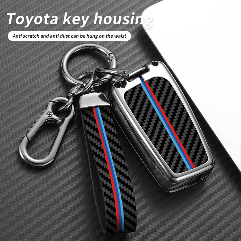 

Car Key Case Cover Holder For GMC Yukon For Toyota Auris Corolla Avensis Verso Yaris Aygo Scion TC IM Camry RAV4 Hilux Accessory