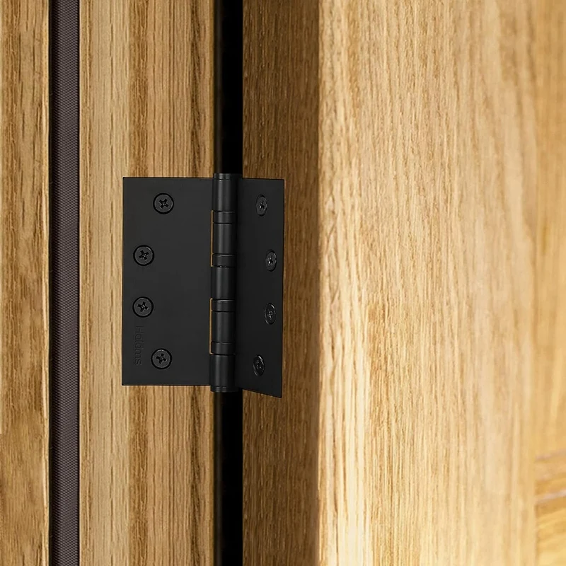 Черные дверные петли из нержавеющей стали 4 дюйма для наружных дверных петель X 3