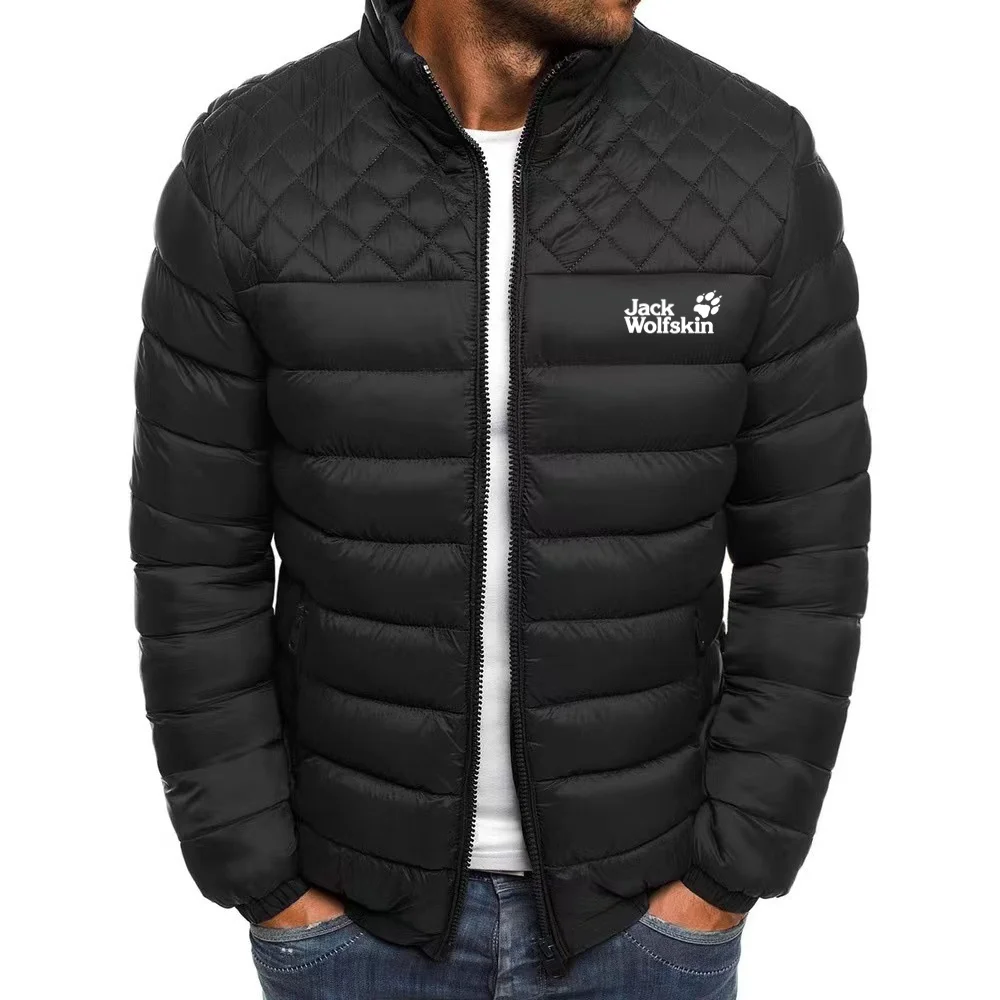 2023 New Jackwolfskin Winter Men's Down jacket Fashion Casual Warm Top