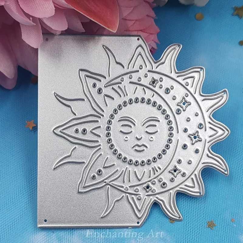 The Sun Moon Stars Metal Cutting Dies 2022 Stencils for DIY Scrapbooking/Photo Album Decorative Embossing Paper Cards |