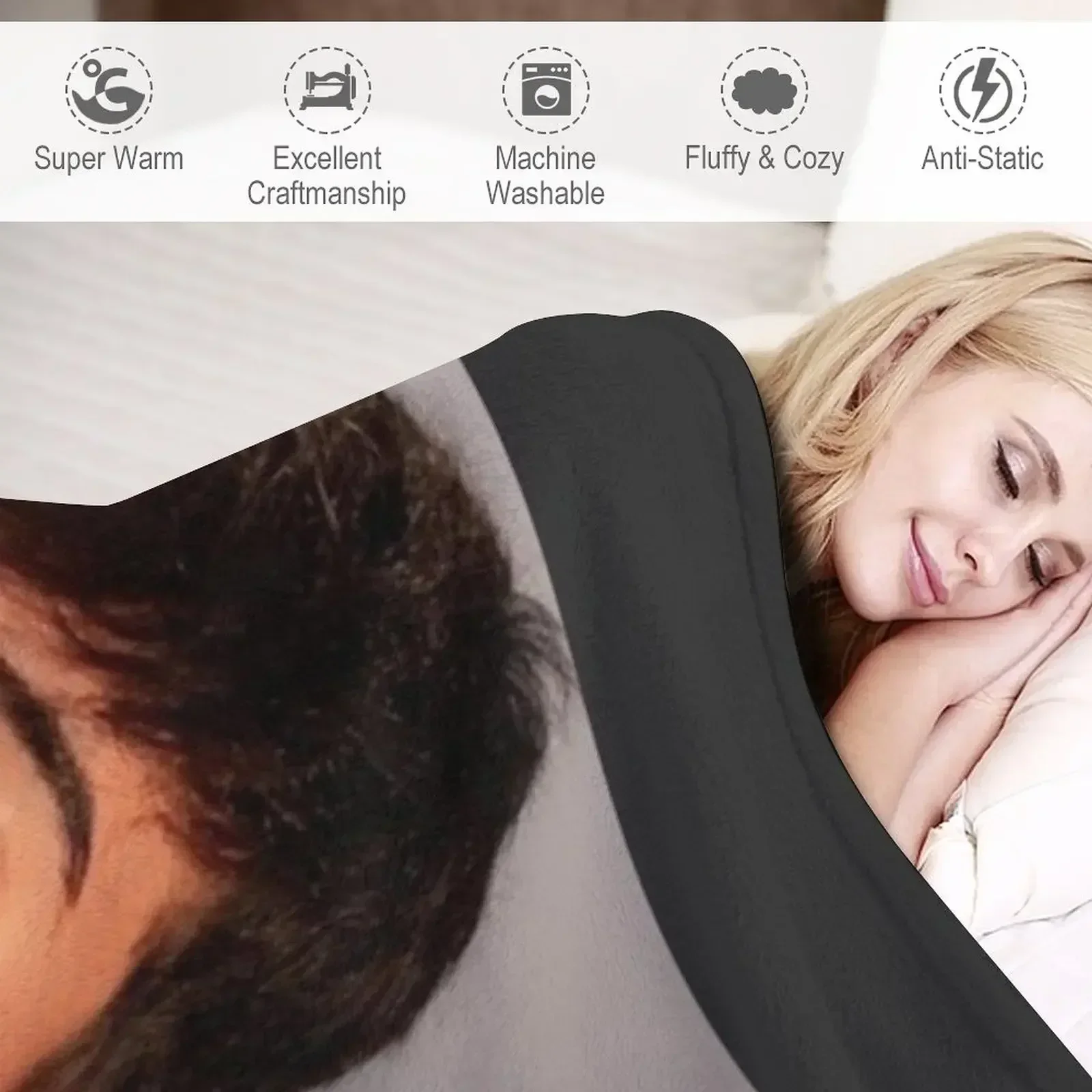 Одеяло Mattia polibio 3 волосатое милое клетчатое тонкое одеяло для кровати