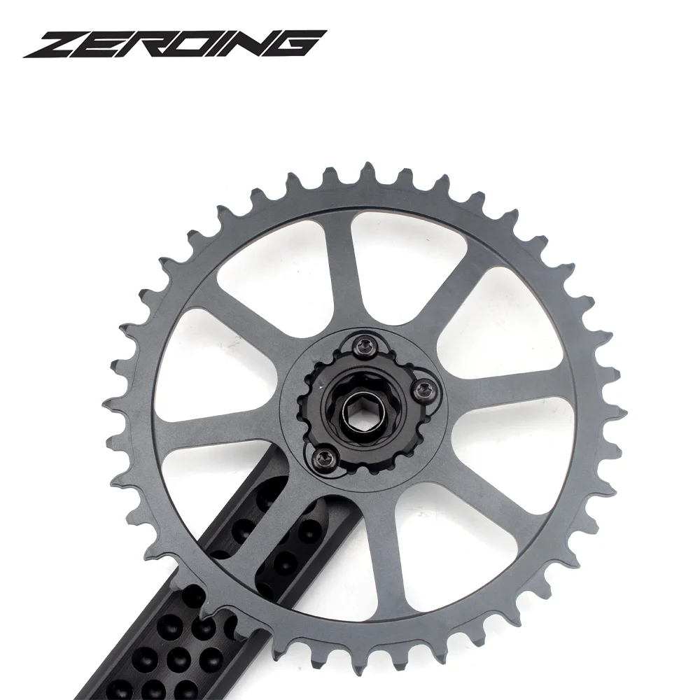 ZEROING шатун для дорожного велосипеда 9/10/11/12 Скорость 7075 вал CNC 175 мм Сверхлегкий
