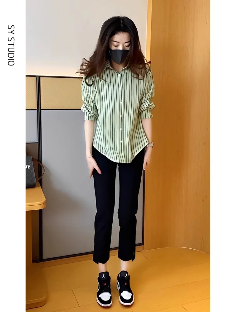 Комплект повседневной одежды в стиле соляной системы корейские универсальные