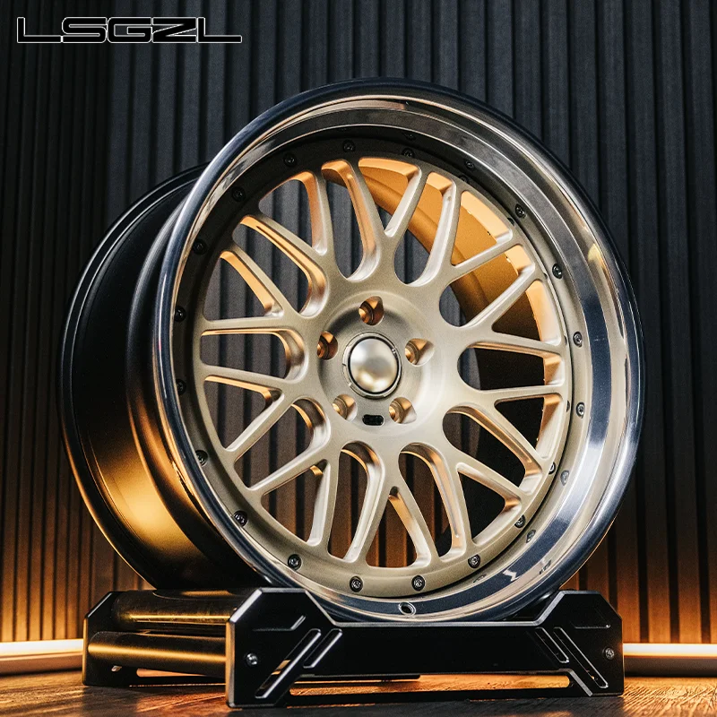 Фото Кованые хромированные диски Deep Dish Sport для автомобилей, 5x114, 5x130, 5x120, 5x127, 18, 19, 20, 21, 22 дюйма, для BMW, GTR, C8, Audi №1