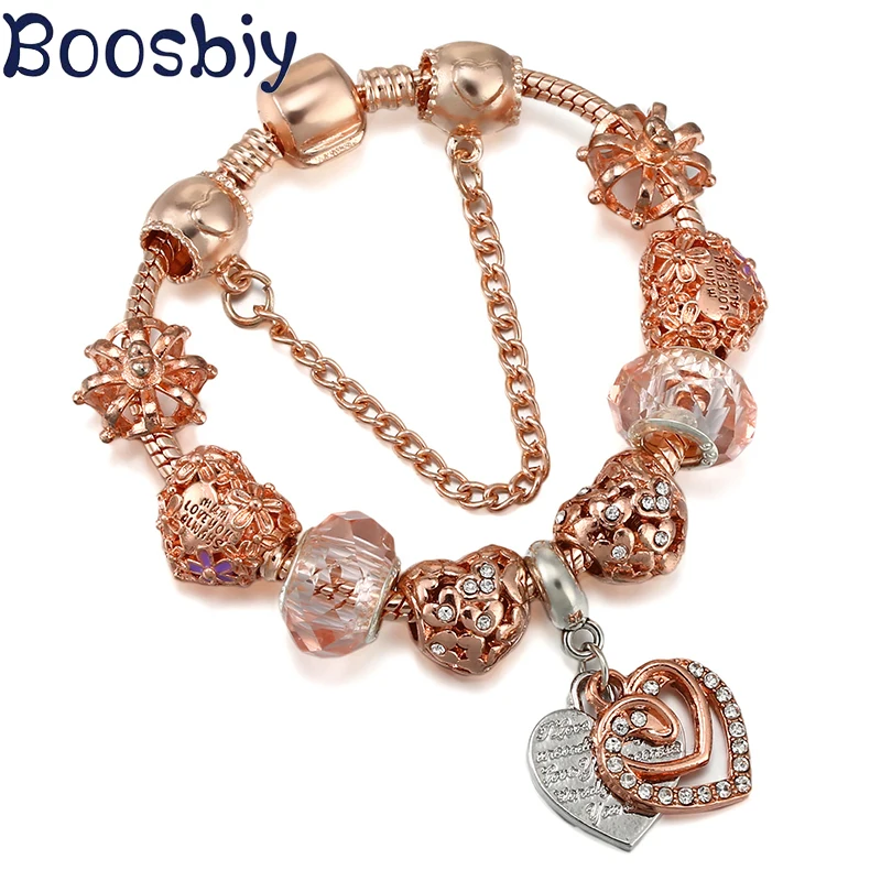 

Новый дизайн, подвески из искусственных бусин, подходят для цепочек из розового золота, очаровательные браслеты для женщин, бижутерия, изго...