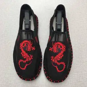 

Mesh Shoes Loafers Lazy 2022 Summer Handmade Cloth Flat Sneakers Ethnic Style Hollow Color Embroidered Facebook Mesh Sandals