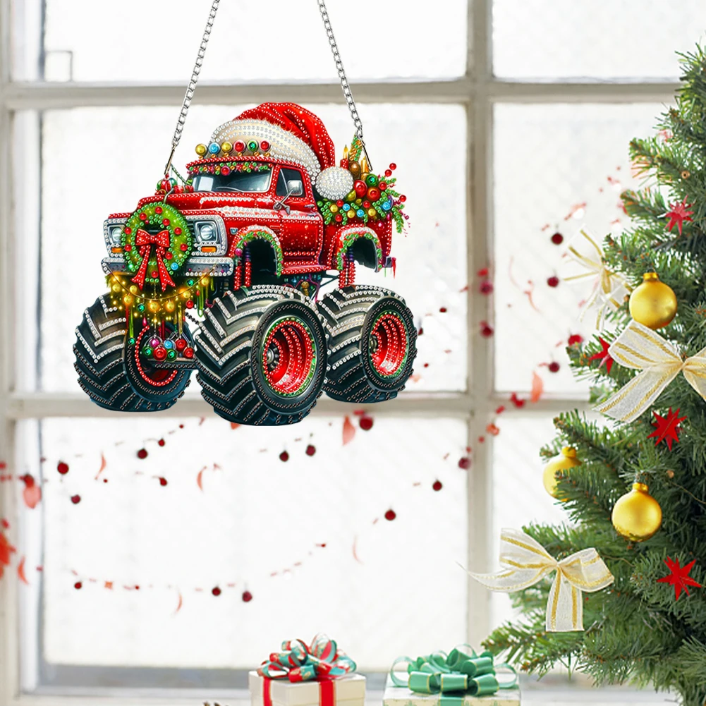 Акриловый экскаватор для рождественской елки специальной формы 5D DIY алмазная