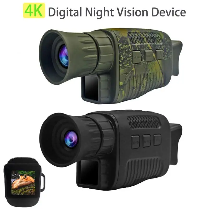 

Монокуляр NV1000c, инфракрасное устройство ночного видения, HD-камера, уличный Цифровой телескоп для дневной и ночной охоты, тактические аксесс...