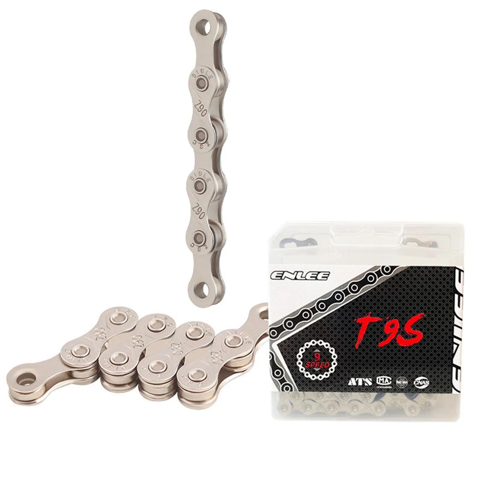 Bike Chain 6/7/8/9 Speed Bicycle Chain 1/2 X11/128 Inch Replacement Bike Chain 6/7/8/9 Speed MTN BTX Road Bicycle Chain