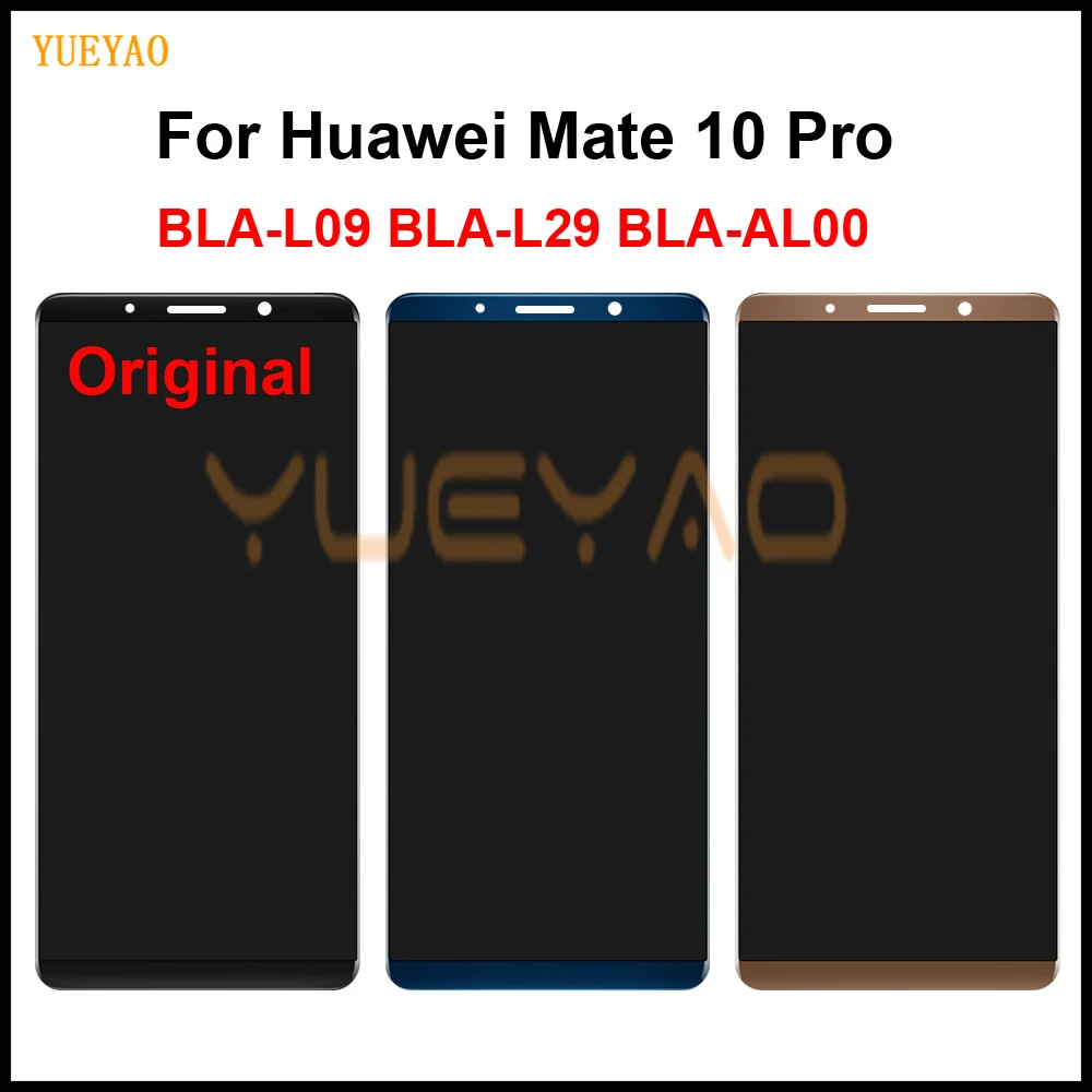 Фото OLED Mate 10Pro ЖК-дисплей для Huawei 10 Pro дисплей с рамкой 6 0 &quotMate BLA-L09 BLA-L29 LCD сенсорный